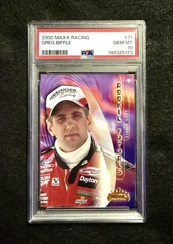2000 Maxx Racing - Greg Biffle #71 Rookie Futures - PSA 10