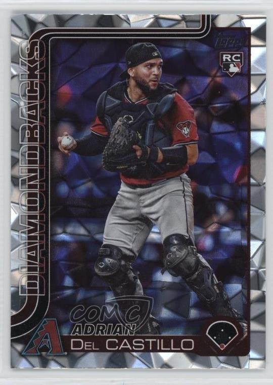2025 Topps Series 1 Diamante Foil Adrian Del Castillo #226 0w94