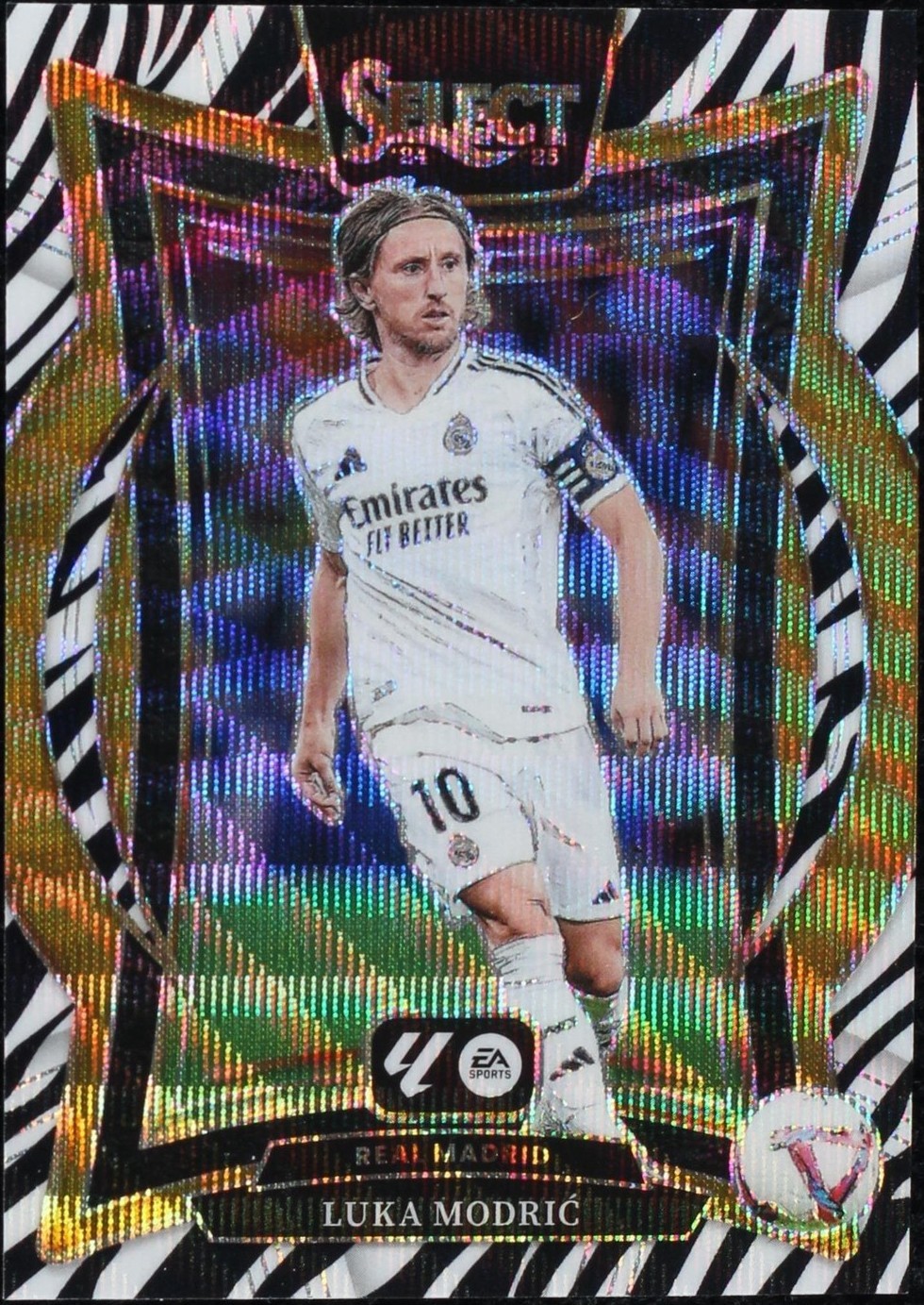 2024-25 Panini Select La Liga - Terrace Luka Modric #20 Zebra