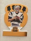 2014 TOM BRADY CROWN ROYALE Bronze Die-Cut Card# 87