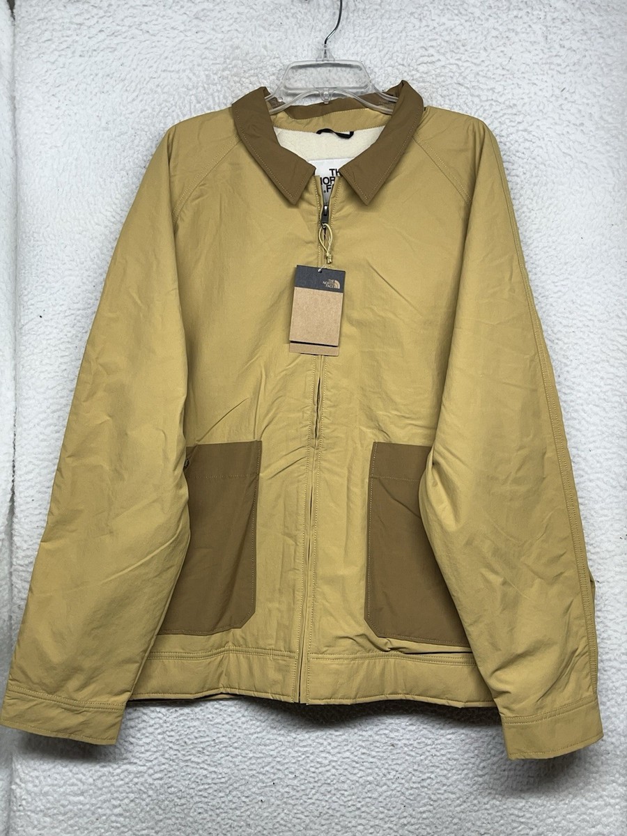 North Face M66 Work Jacket Mens 2XL XXL Beige Antelope Tan Full