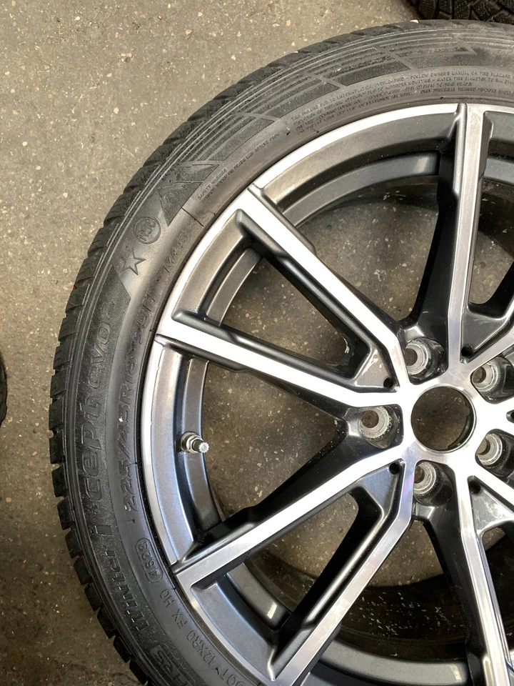 4 Orig BMW Winterräder Styling 780 225/45 R18 95H 3er G20 G21 4er G22 G23 688352 - Bild 4 von 4