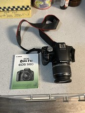 Canon EOS Rebel T1i EOS 500D DSLR Camera w/ EF-S 18-55mm IS Lens Kit/charger/bag