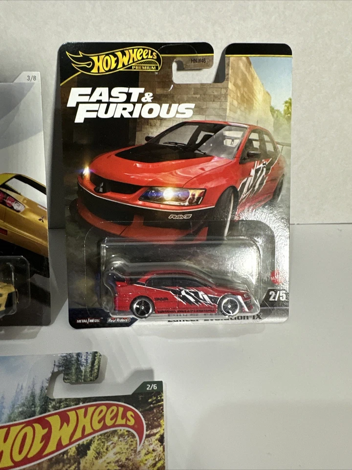 Hot Wheels Fast and Furious Walmart Exclusive Mitsubishi Lancer Evolution Lot - Image 4 of 4