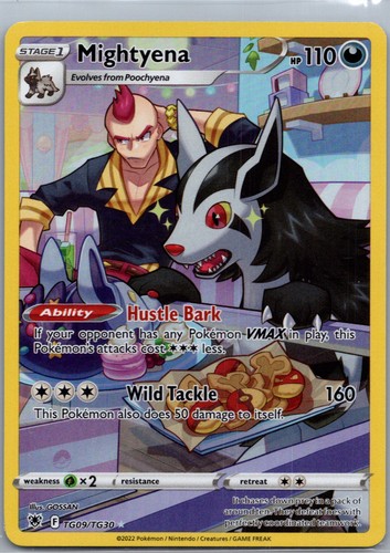 SWSH10: Astral Radiance Trainer Gallery #TG09/TG30 Mightyena