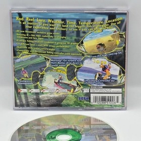 Sega Bass Fishing Sega All Stars Dreamcast Video Game 51006 NTSC-U