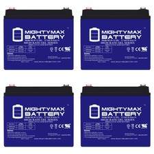 Mighty Max 12 VOLT 35 AH GEL BATTERY - 4 PACK