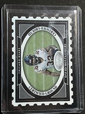 2021 Panini Certified David Montgomery Bears SSP Certified Ground CASE HIT