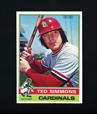 Ted Simmons 1976 Topps (HOF) St. Louis Cardinals #290 NM-MT