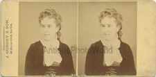 Clara Louise Kellogg American opera singer rare antique music photo by Gurney