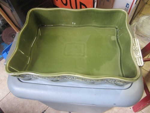temp-tations Vintage Presentabile Forno Basetto di Frutta di Tara 11,5 per 8 per 3. - Foto 1 di 6