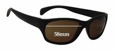 SFx Replacement Sunglass Lenses fits Bolle 746 - 58mm Wide