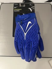 Nike Superbad 6.0 NFL Football Gloves Blue White DX4520-419 Men’s Size 3XL NWT