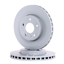 2x ATE Bremsscheiben Vorne passend für MERCEDES-BENZ B-Klasse (W246, W242)