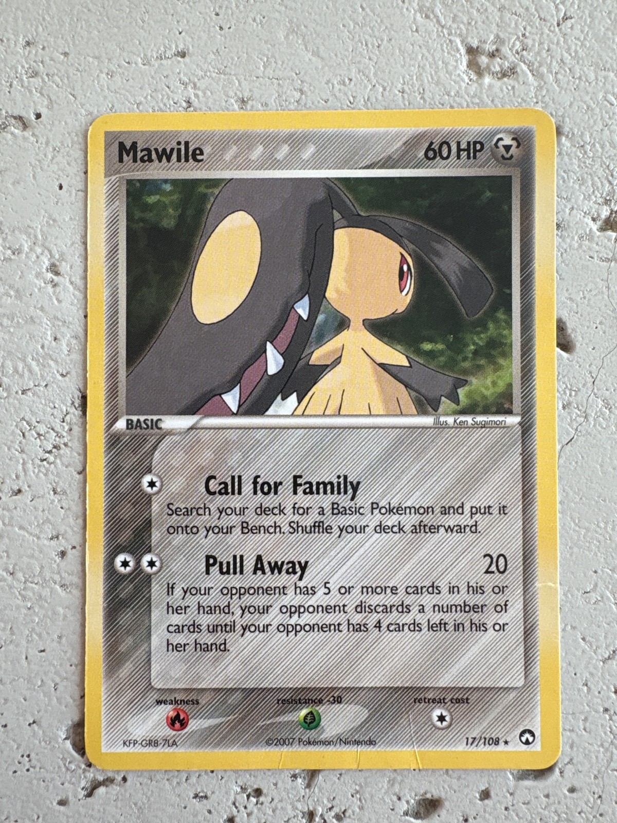 Mawile 17/108 Power Keepers Regular