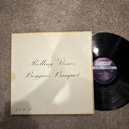 Rolling Stones Beggars Banquet PS-539 Stereo London Vintage 1968 Vinyl LP NM