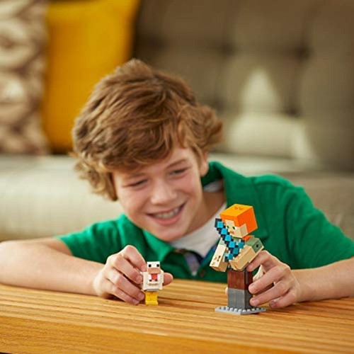 LEGO MAIN CRAFT MINE CRAFT Big Fig Alex and chicken 21149 F/S w/Tracking# Japan - Picture 6 of 11