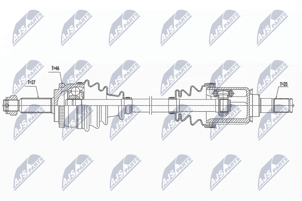 Fits NTY NPW-KA-368 DRIVESHAFT - Image 5