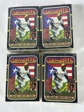 Vintage 1986 Donruss Diamond Kings CLEMENTE SEALED  4 PACK S Wally Joyner