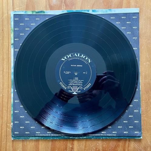 Waylon Jennings, Waylon Jennings LP, (1969), Vocalion, VL 73873, 7-11967, VG+/VG - Picture 4 of 6