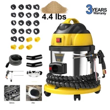 Engine Carbon Deposition Cleaning Walnut Blaster Intake Valve Cleaner w/23 pcs