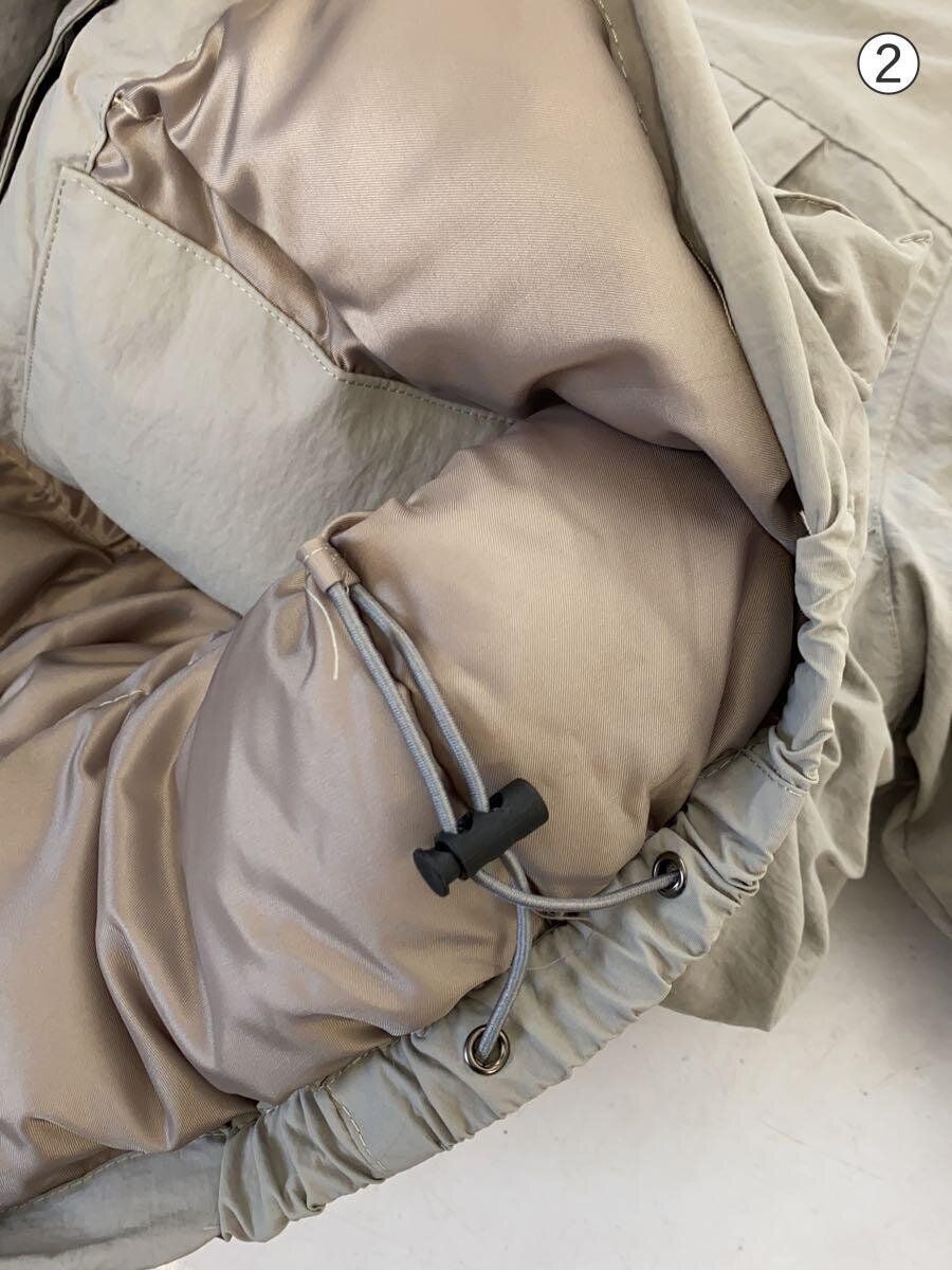 Other Brands Down Jacket DAVID CHEN M Nylon Silver Plain