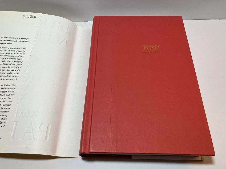 Hugger Mugger A Spenser Novel Signed by Robert B. Parker 2000 HB/DJ - Image 2 of 4