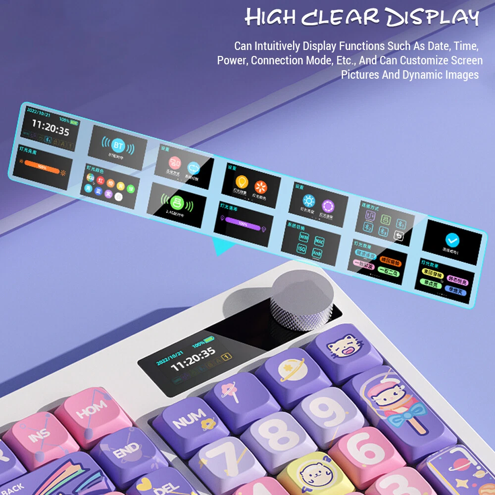 Mechanical Keyboard with Red Switches and Colorful Backlight Model A0L1 for Enhanced Gaming and Typing Experience