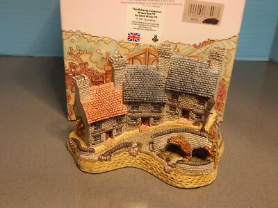 Miners Row Cottages by David Winter Collection M-2 New 1987 with Box & COA