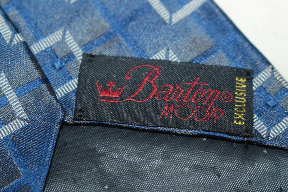 BARTON MODA Silk tie Made in Italy F64347 - Image 4 of 4