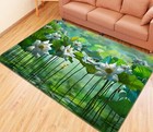 3D White Lotus I7220 Mat Elegant Photo Carpet Rug Erin 2023