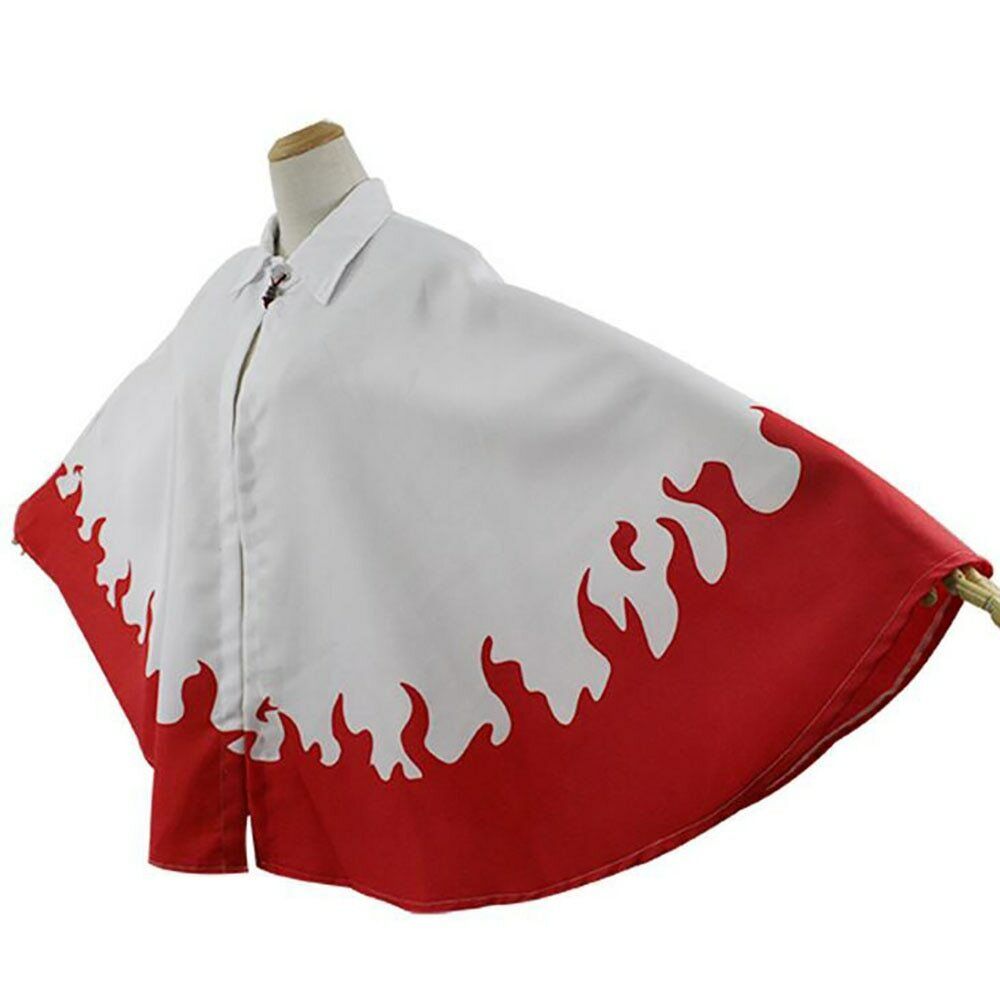 Anime Naruto Cloak Robe Unisex Fourth Hokage Naruto Cosplay Cloak 7th Hokage  New