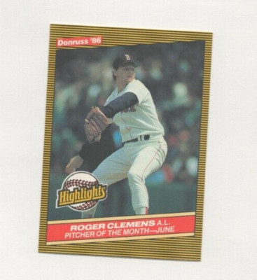 ROGER CLEMENS 1986 DONRUSS HIGHLIGHTS #18