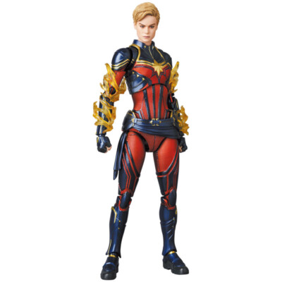 【新品未開封】MAFEX No.163 キャプテンマーベル Mafex No. 163 The Avengers Captain Marvel action figure Medicom