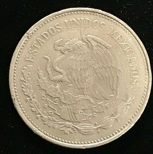 1988 MEXICO $5000 Exploration .VF / EF  - Picture 2 of 2