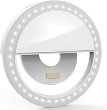 Selfie Portable LED Ring Fill Light Camera Photography for iPhone Android Phone