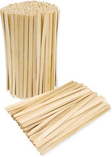 5.5Inch Wooden Coffee Stirrers, 500 Count Disposable Stir Sticks for Coffee Co
