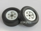 2pc (1pair) RC Airplane Natural Rubber Wheel Tire 2" 2.25" 2.5" 2.75" 3" 3.5" 4"