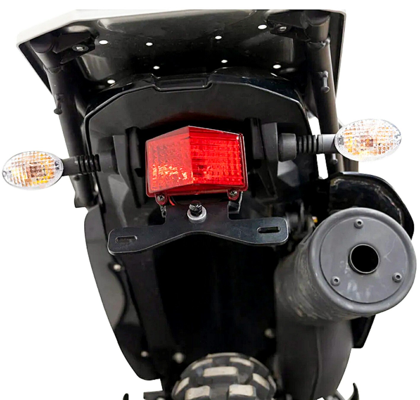 Tusk Fender Eliminator Kit Fits KAWASAKI KLR650 20222023 Relocation