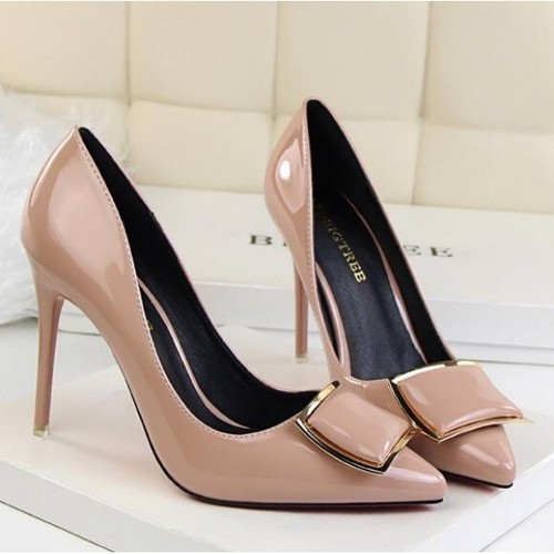 Scarpe con tacco Beige da donna, Collezione Primavera 2022 - Stileo.it