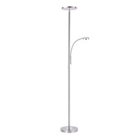 Led Deckenfluter Stehlampe Touchdimmer Lesearm Zuschaltbar Wohnzimmer Leselampe