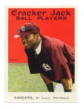  2004 Topps Cracker Jack Mini Stickers #99 Reggie Sanders