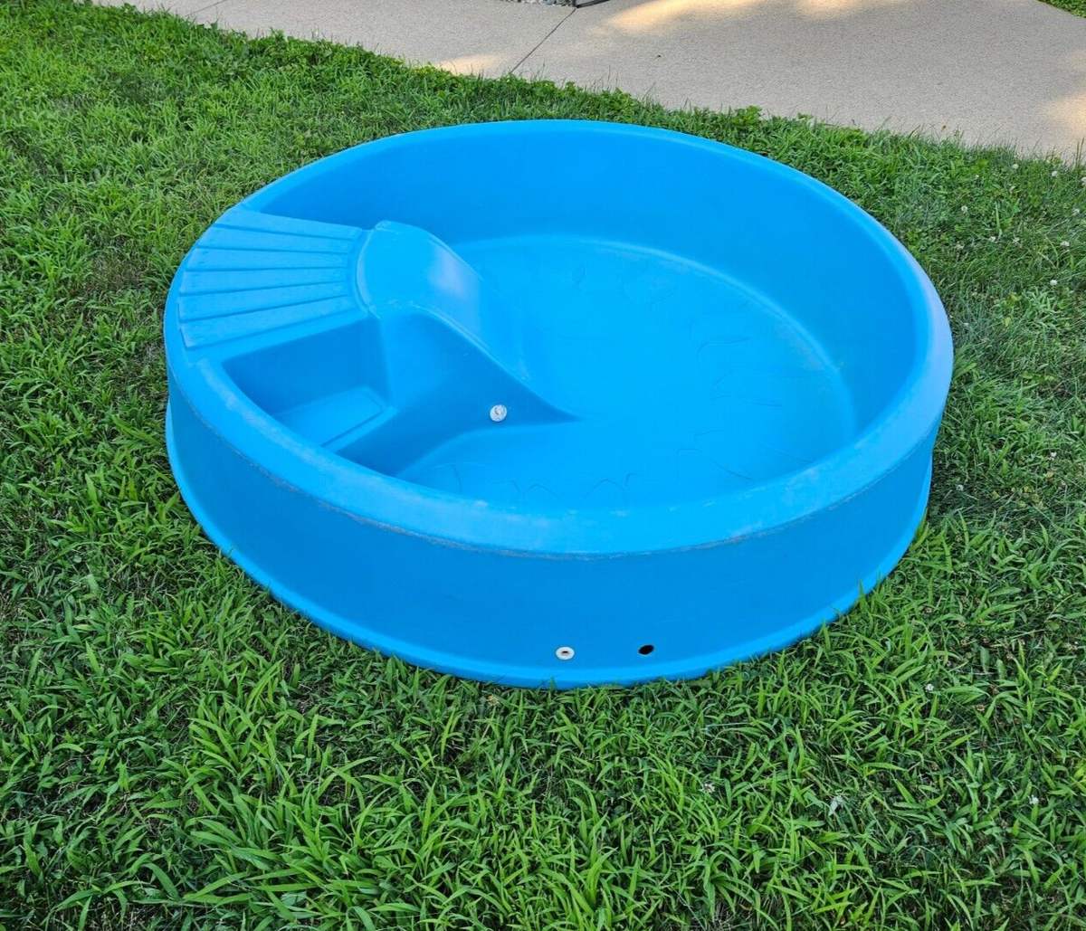 Hard Plastic Little Tikes Plastic Pool With Slide LITTLE TIKES