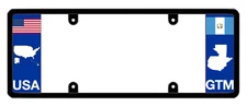 DFS Guatemala GTM Patented License Plate Frame Holder