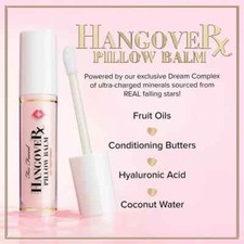 Too Faced Hangover RX Pillow Balm Lip Treatment  Choose Your Shade  New In Box