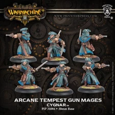 Warmachine Cygnar Arcane Tempest Gun Mages PIP31086 Privateer Press