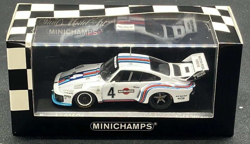 Minichamps 1/43 Porsche 935 6h Watkins Glen 1976 Winners Stommelen #4 400766304 - Image 3 of 4