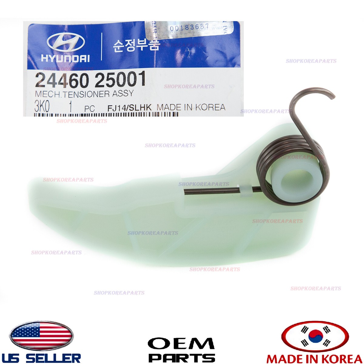 mana様確認用 Hyundai OEM 10-14 Genesis Coupe Oil Pump-tensioner Arm 2446025001