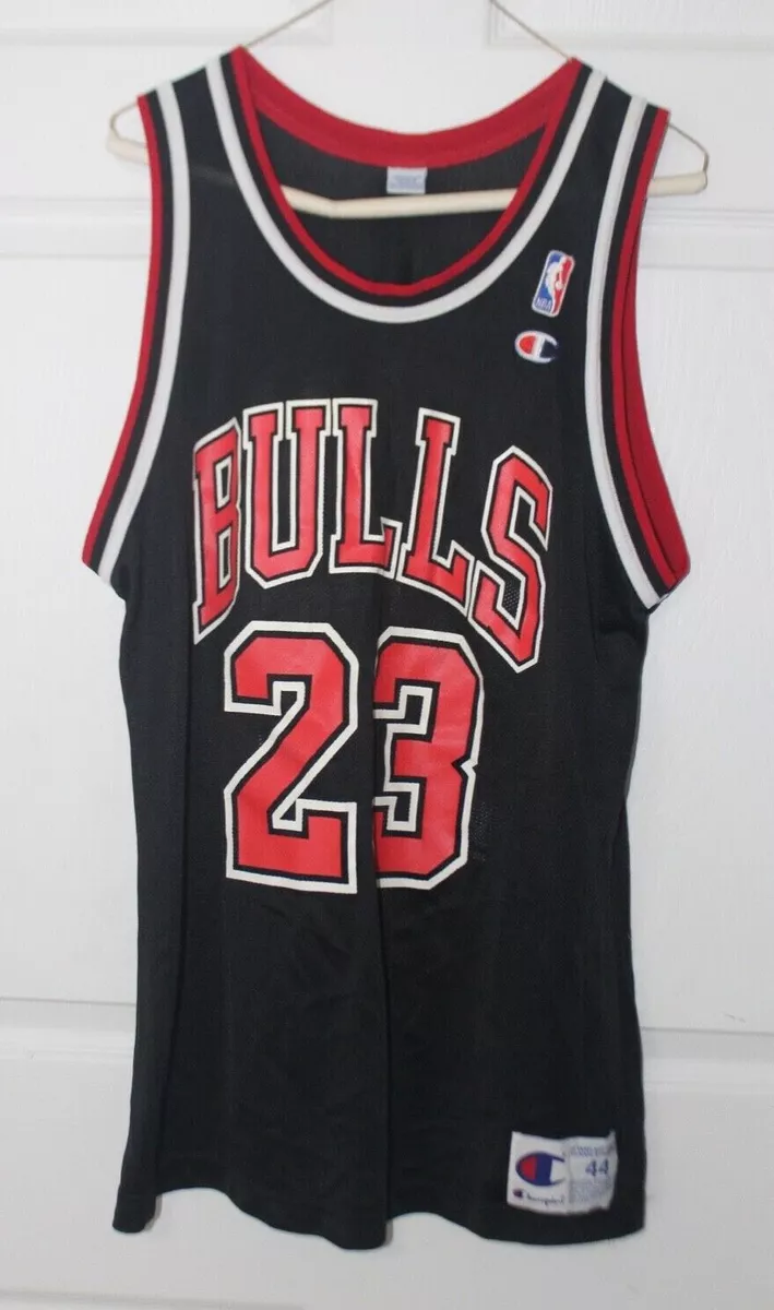 NBA Bulls Michael Jordan Jersey Size 44 black stamped EC | eBay