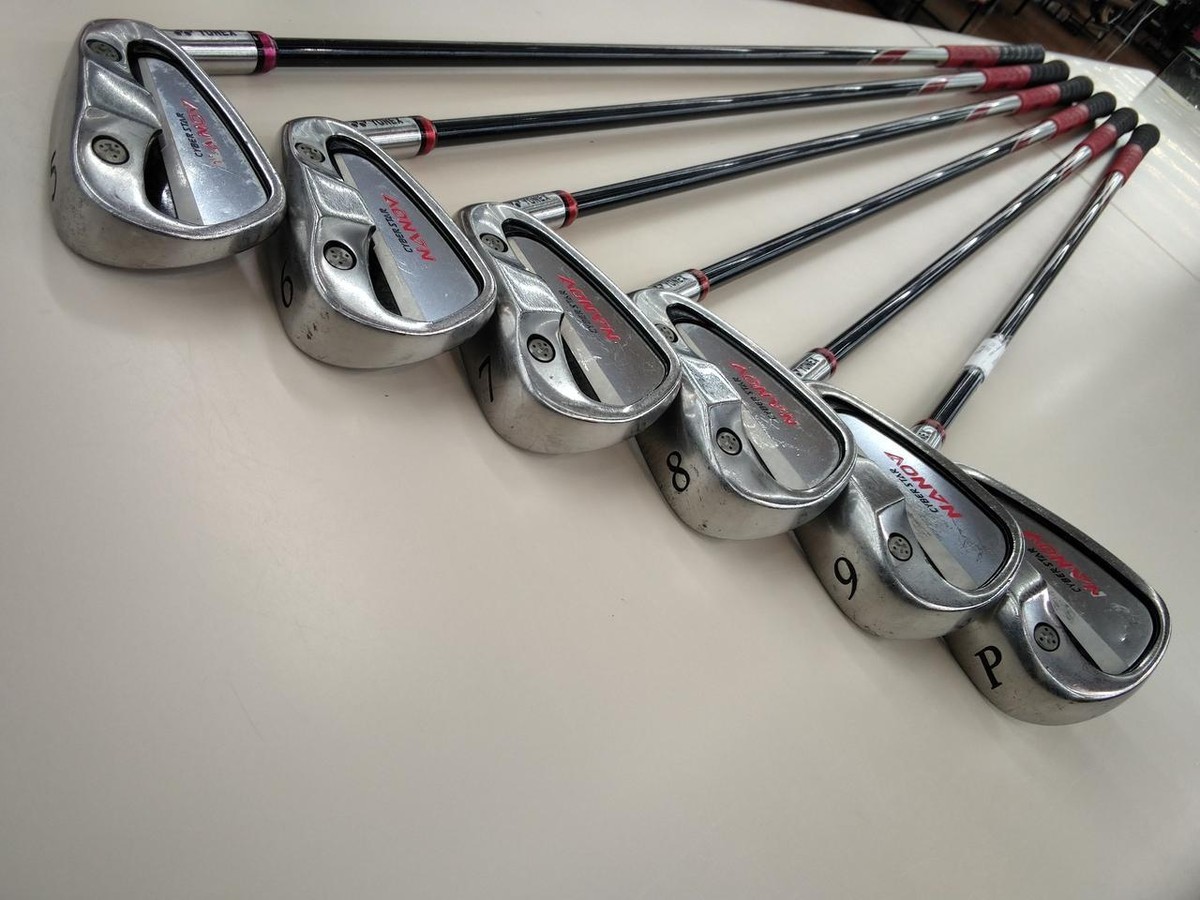 YONEX - アイアンセット　YONEX NANOV Yonex Cyberstar Nanov Forged 8 Iron Graphite Stiff | eBay